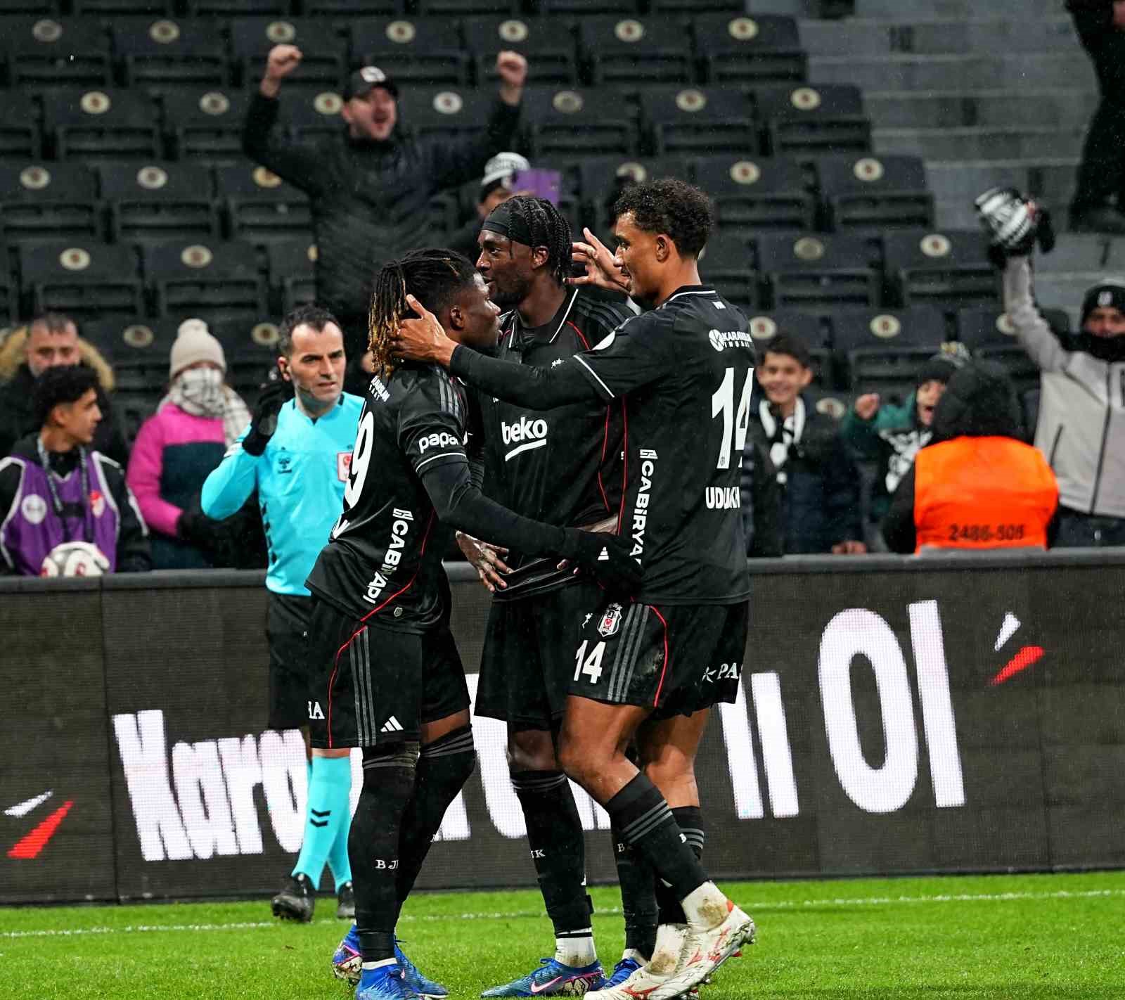 Trendyol Süper Lig: Beşiktaş: 1 - Kayserispor: 0 (Maç sonucu)