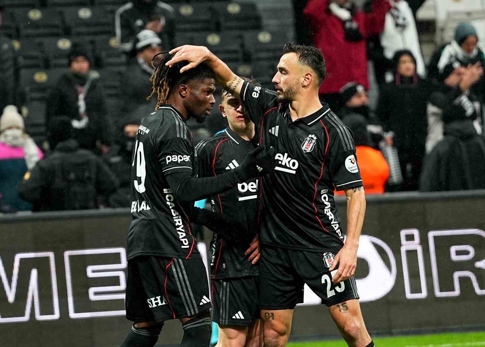 Trendyol Süper Lig: Beşiktaş: 1 - Kayserispor: 0 (Maç sonucu)