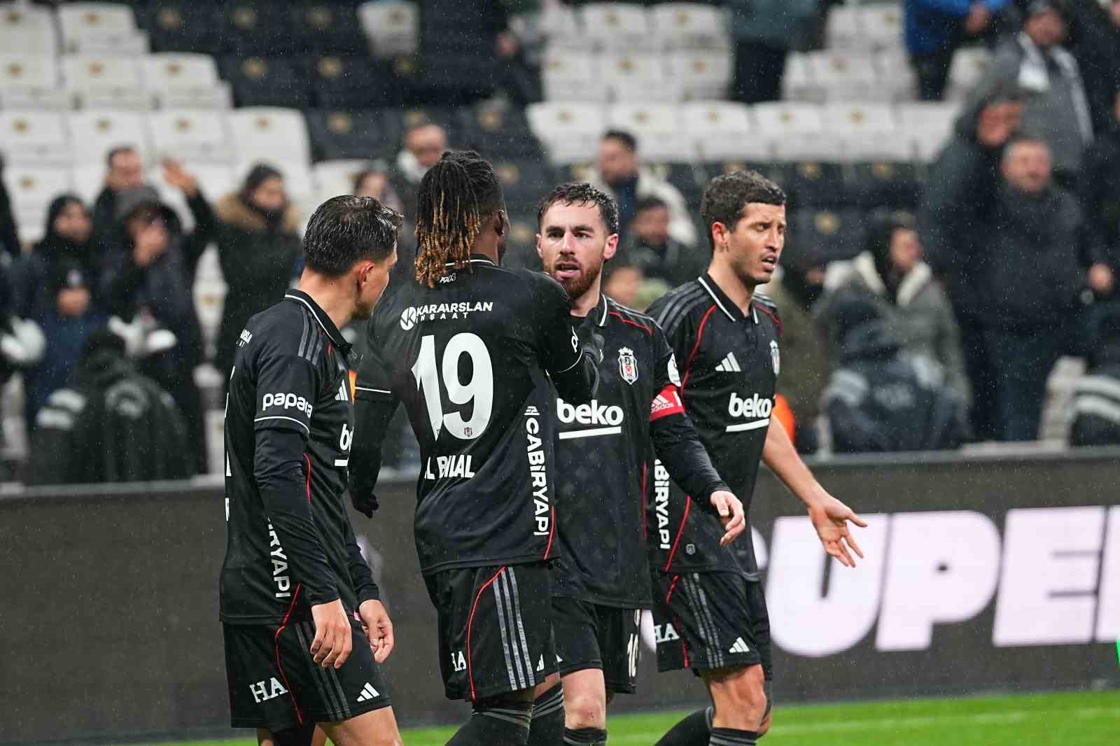 Trendyol Süper Lig: Beşiktaş: 1 - Kayserispor: 0 (Maç sonucu)