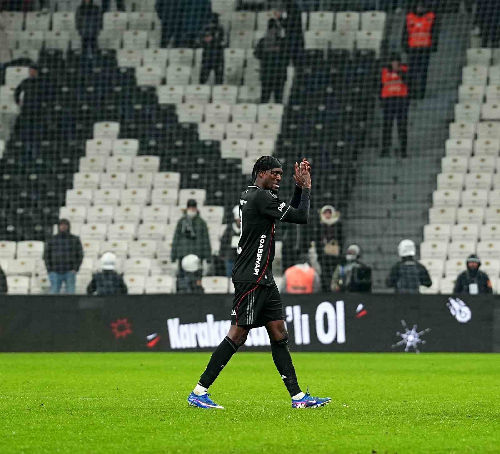 Trendyol Süper Lig: Beşiktaş: 1 - Kayserispor: 0 (Maç sonucu)