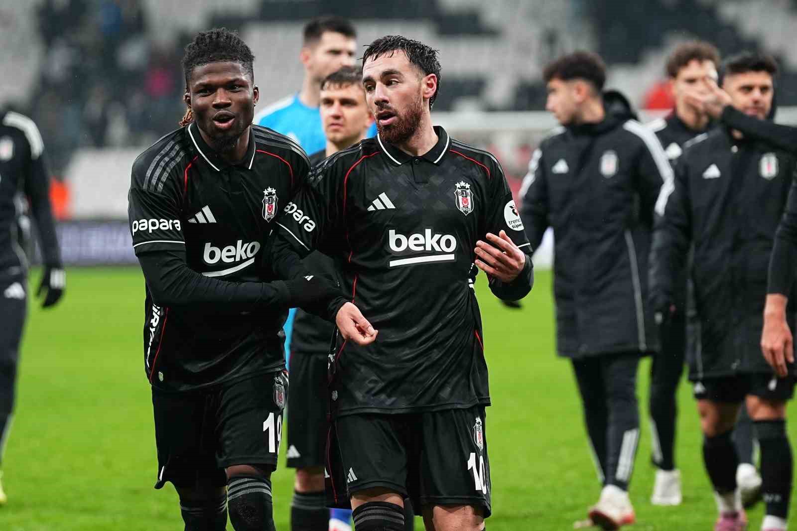 Trendyol Süper Lig: Beşiktaş: 1 - Kayserispor: 0 (Maç sonucu)