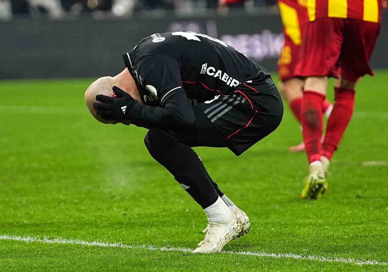 Trendyol Süper Lig: Beşiktaş: 1 - Kayserispor: 0 (Maç sonucu)