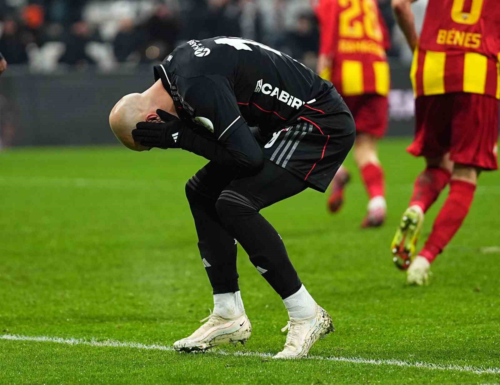 Trendyol Süper Lig: Beşiktaş: 1 - Kayserispor: 0 (Maç sonucu)