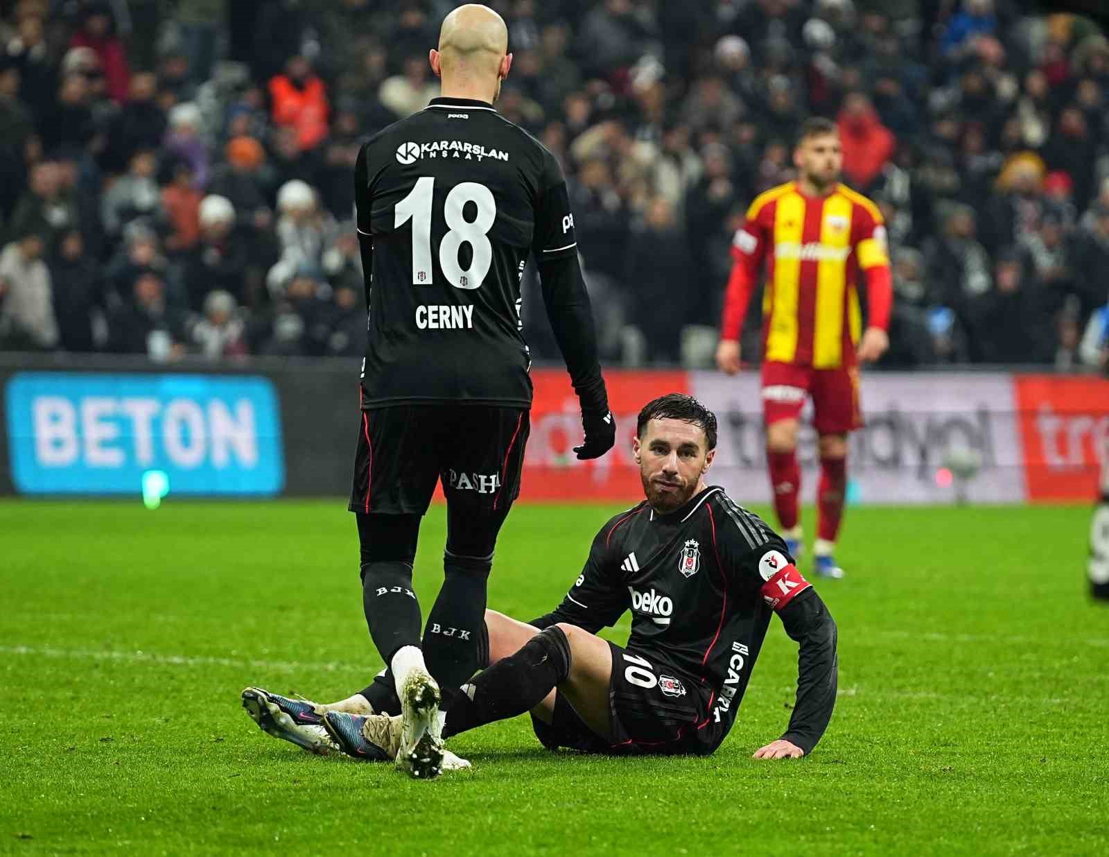 Trendyol Süper Lig: Beşiktaş: 1 - Kayserispor: 0 (Maç sonucu)