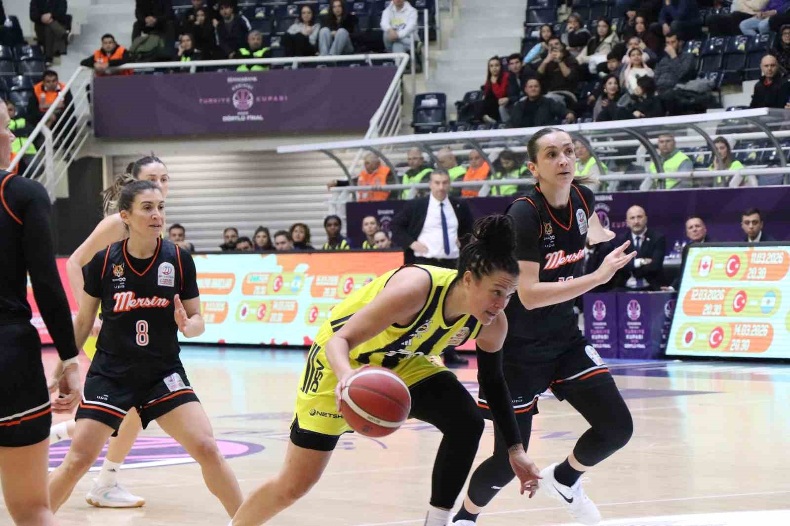 Basketbol Süper Ligi: Fenerbahçe Opet: 84 - ÇİMSA ÇBK Mersin: 66