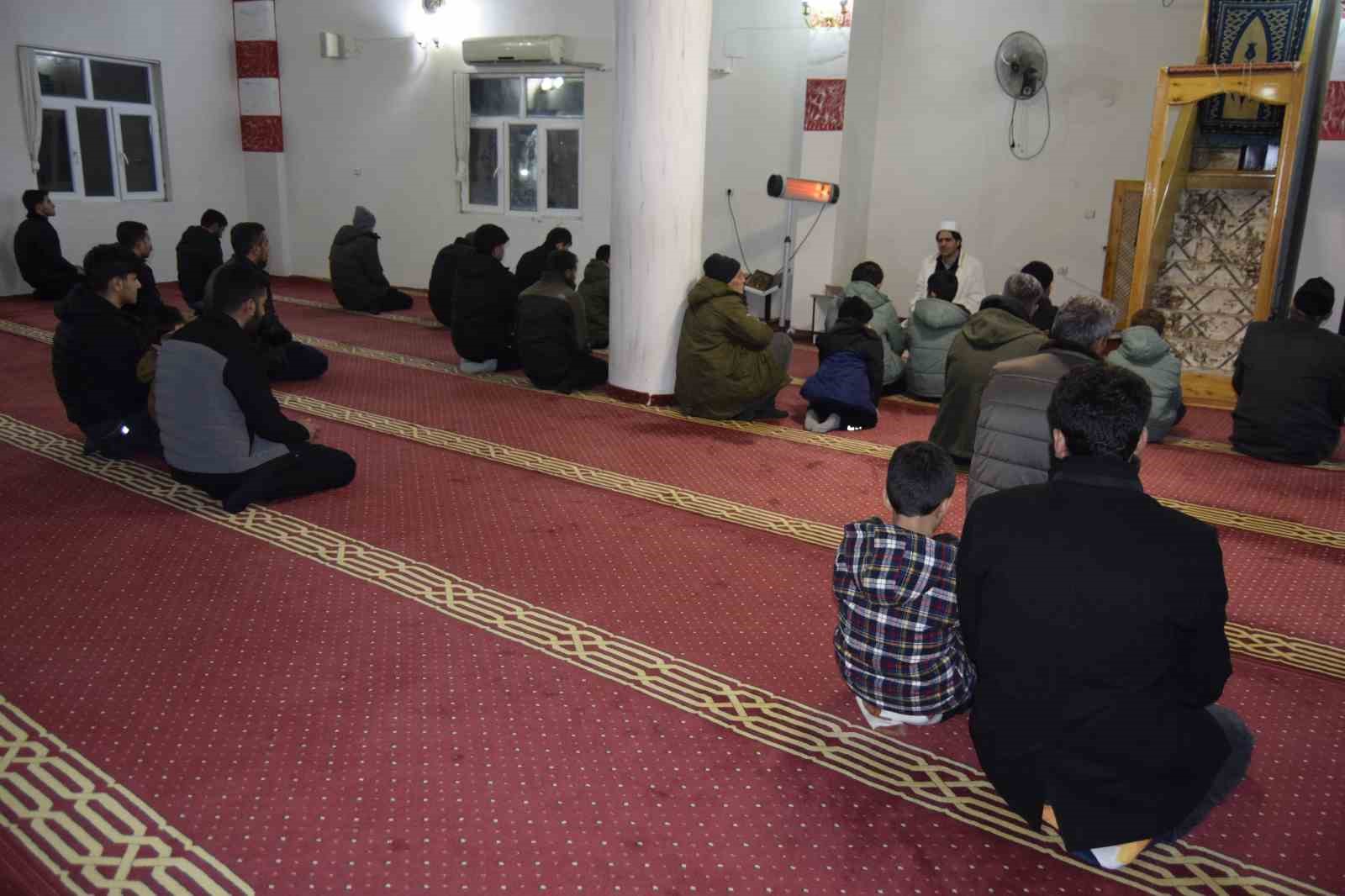 Dicle’de Miraç Kandili dualarla idrak edildi