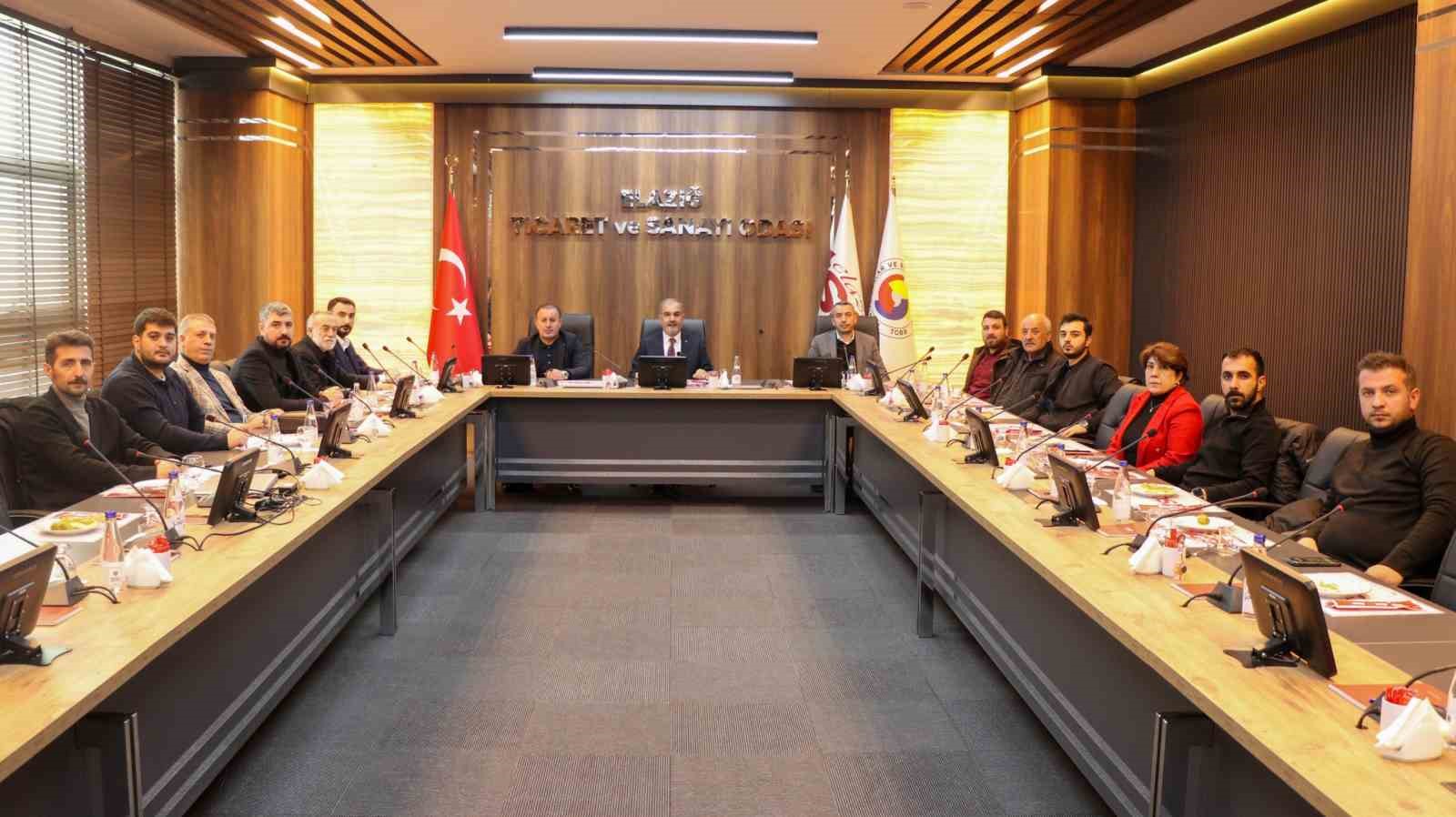 Elazığ TSO Başkanı Alan, eğitim ve rehabilitasyon merkezleriyle bir araya geldi