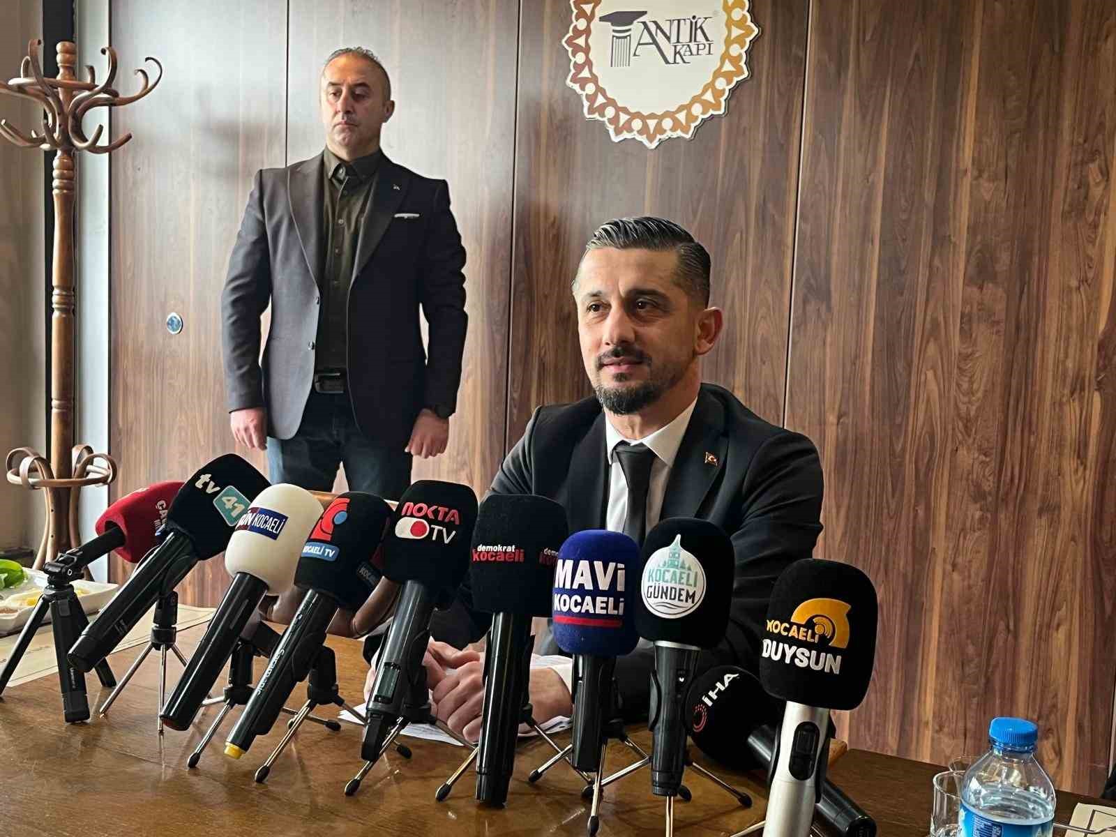 “Esnafın yalnızlığına son vereceğiz” diyen Başoğlu adaylığını duyurdu