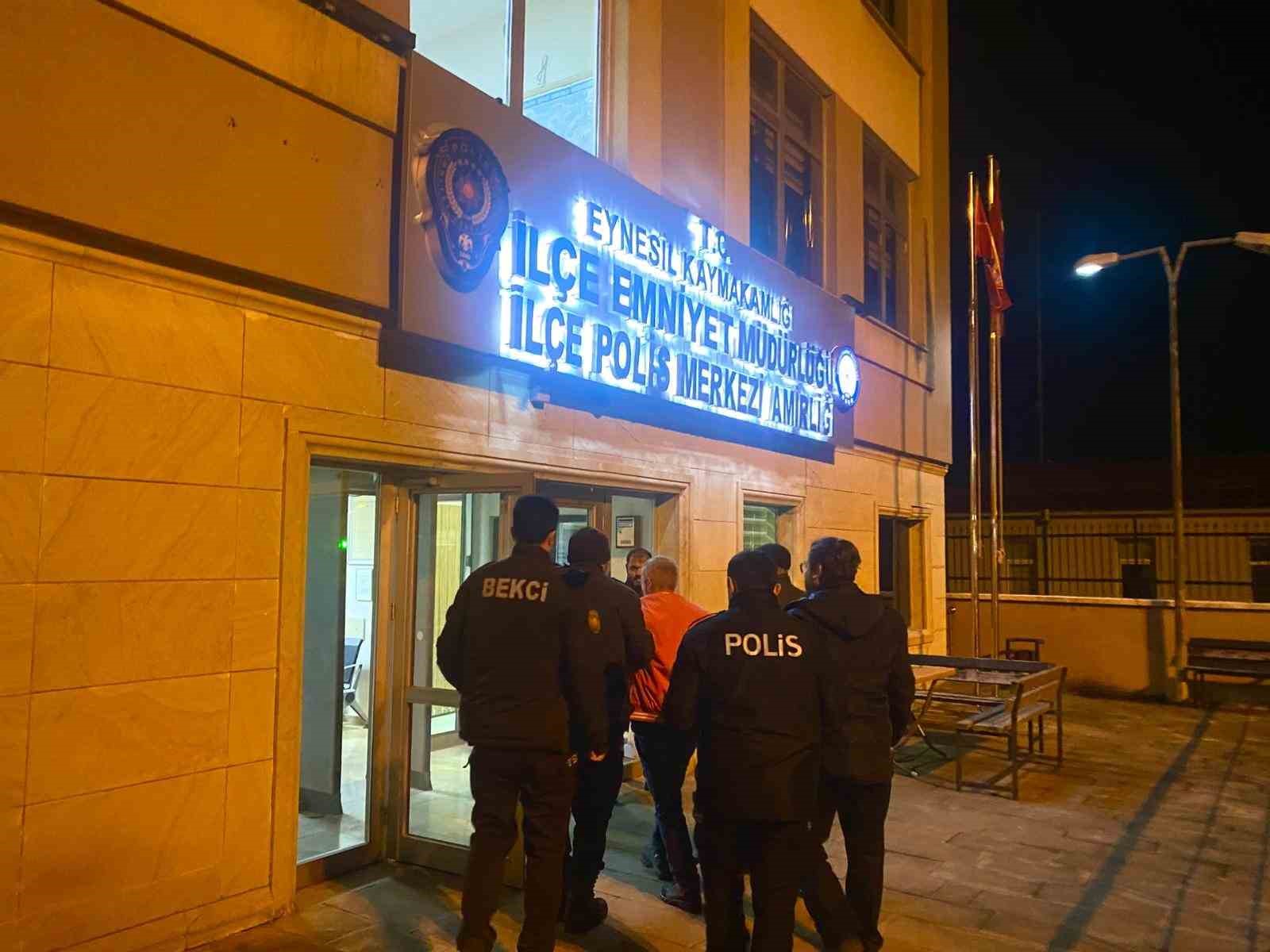 Giresun’da 4 ayrı hırsızlık olayında 8 kişi gözaltına alındı