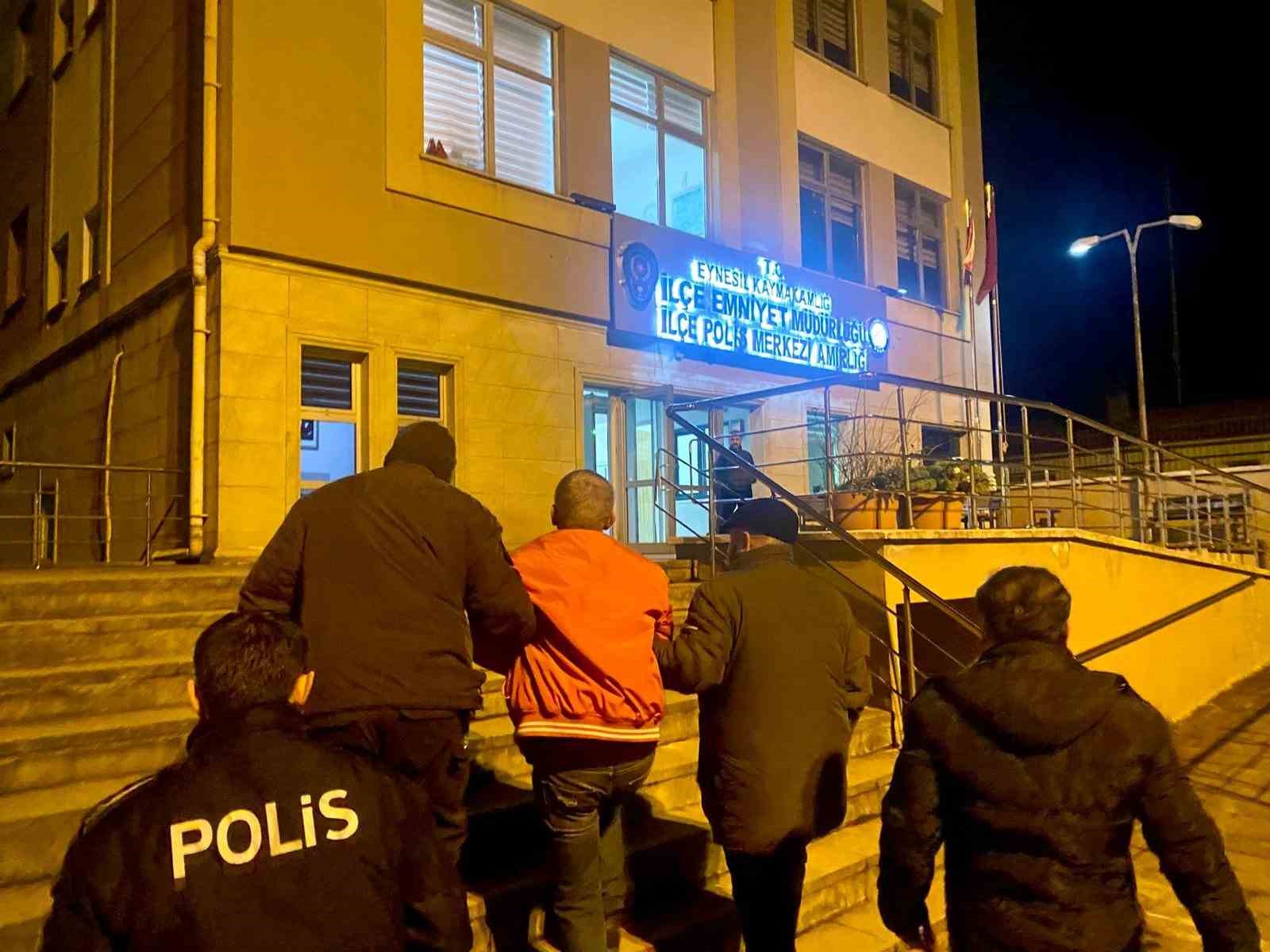 Giresun’da 4 ayrı hırsızlık olayında 8 kişi gözaltına alındı