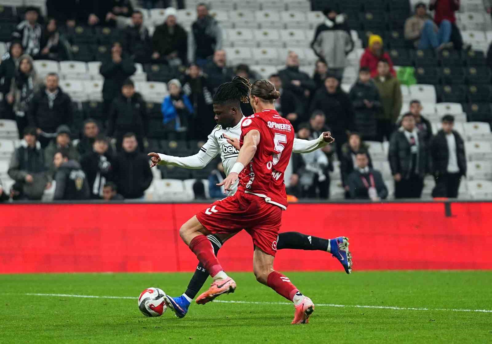 Ziraat Türkiye Kupası: Beşiktaş: 3 - Ankara Keçiörengücü: 0 (Maç sonucu)