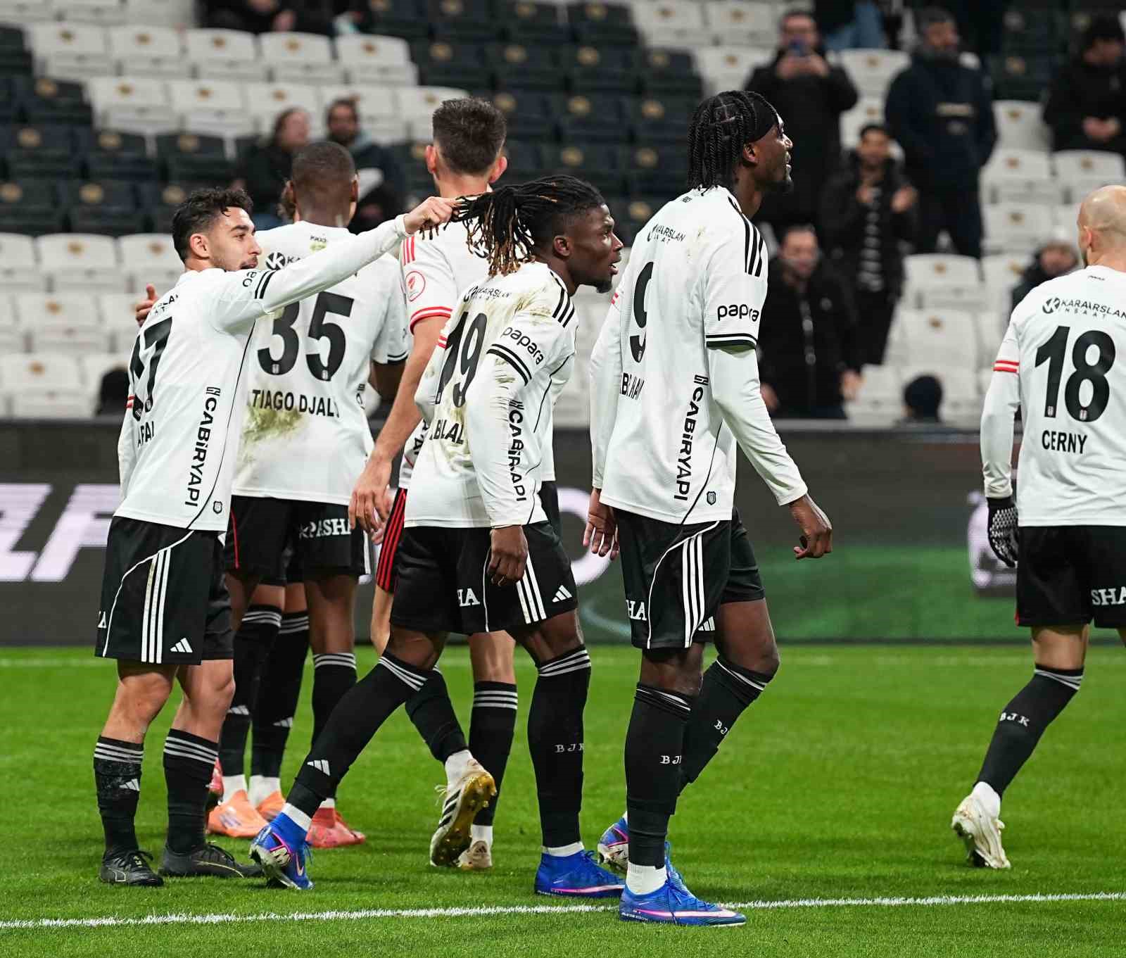 Ziraat Türkiye Kupası: Beşiktaş: 3 - Ankara Keçiörengücü: 0 (Maç sonucu)