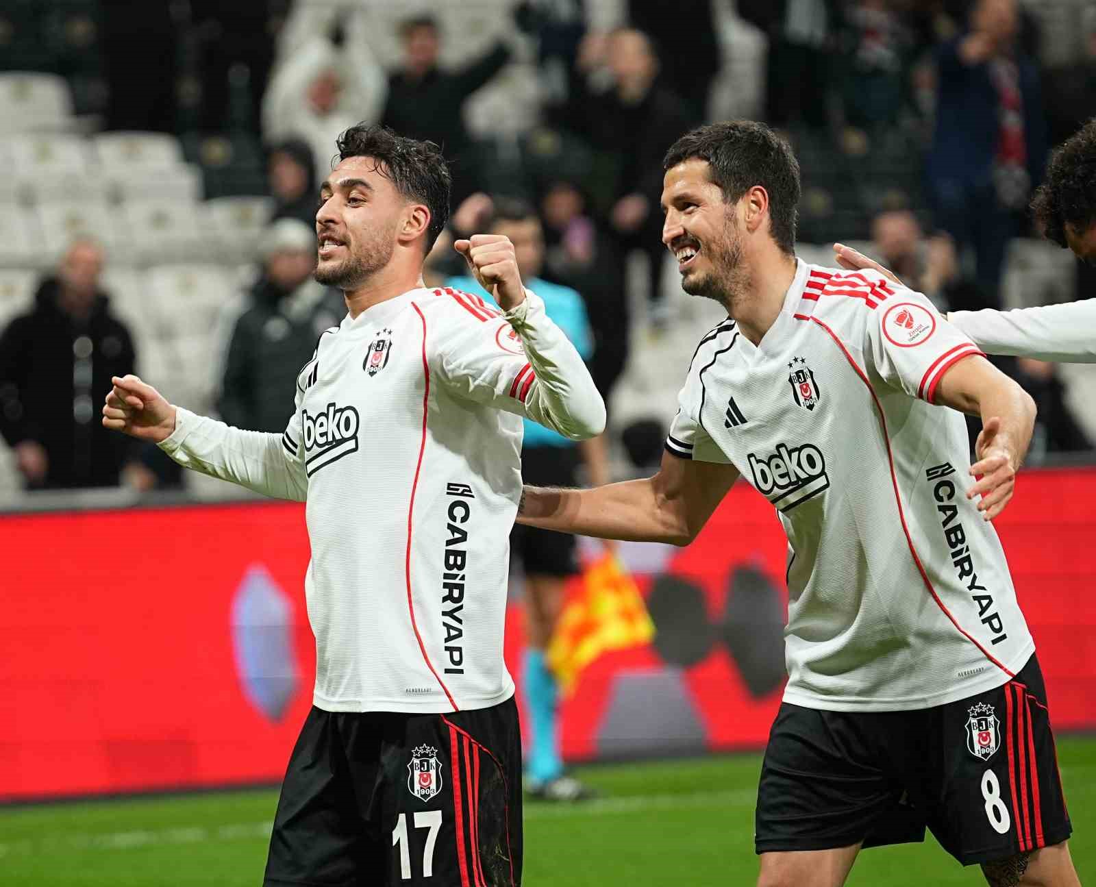 Ziraat Türkiye Kupası: Beşiktaş: 3 - Ankara Keçiörengücü: 0 (Maç sonucu)