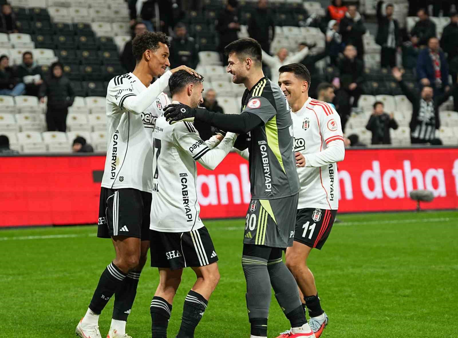 Ziraat Türkiye Kupası: Beşiktaş: 3 - Ankara Keçiörengücü: 0 (Maç sonucu)