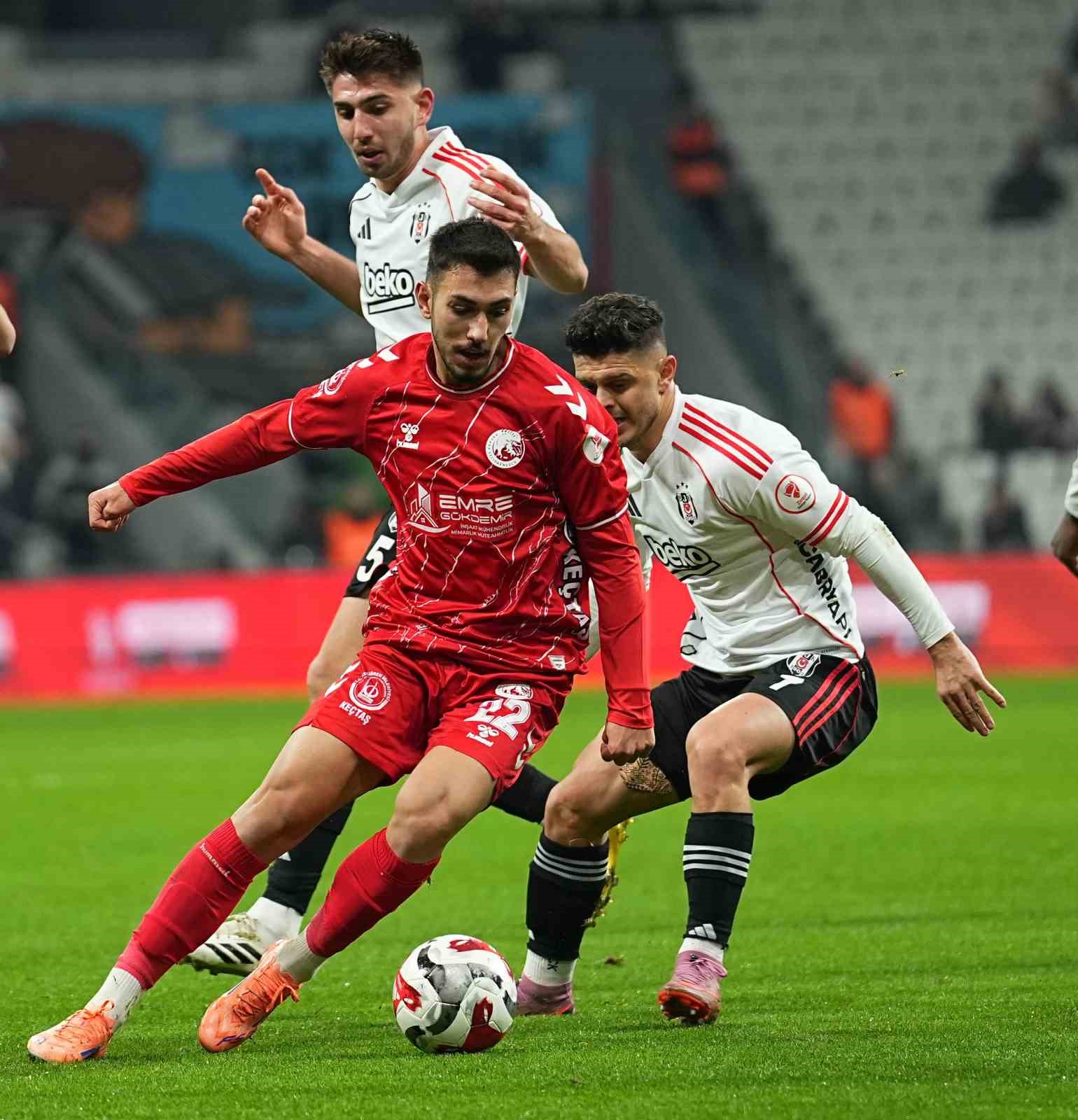 Ziraat Türkiye Kupası: Beşiktaş: 3 - Ankara Keçiörengücü: 0 (Maç sonucu)