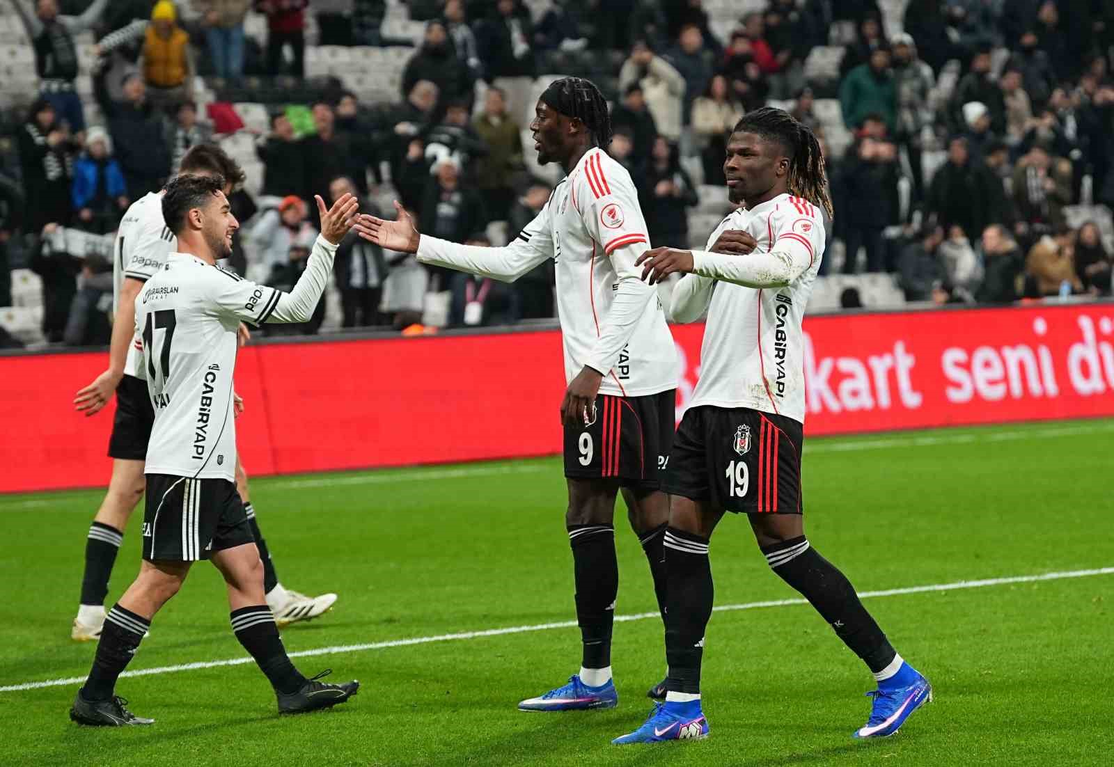 Ziraat Türkiye Kupası: Beşiktaş: 3 - Ankara Keçiörengücü: 0 (Maç sonucu)