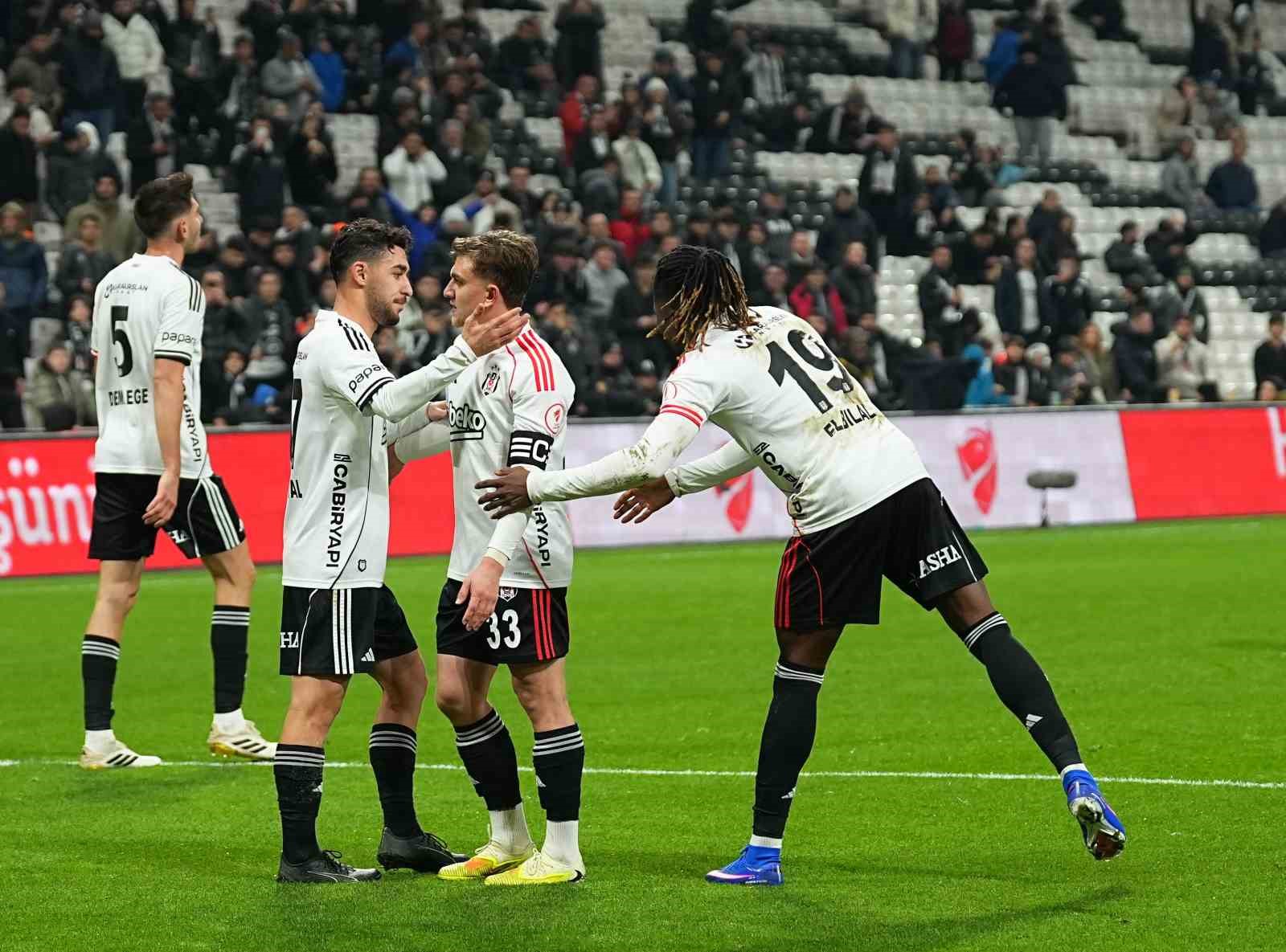 Ziraat Türkiye Kupası: Beşiktaş: 3 - Ankara Keçiörengücü: 0 (Maç sonucu)