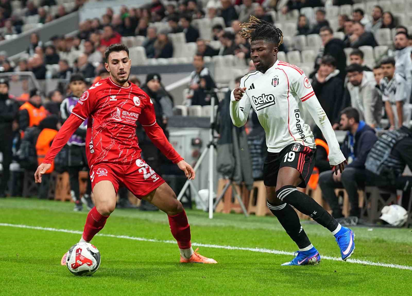 Ziraat Türkiye Kupası: Beşiktaş: 3 - Ankara Keçiörengücü: 0 (Maç sonucu)