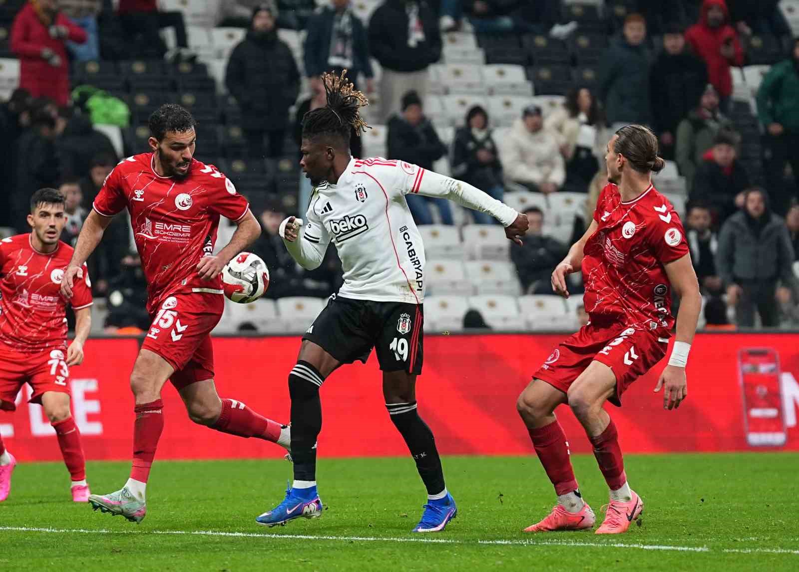 Ziraat Türkiye Kupası: Beşiktaş: 3 - Ankara Keçiörengücü: 0 (Maç sonucu)