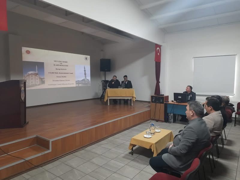 Bozüyük Açık Ceza İnfaz Kurumunda Miraç Kandili programı düzenlendi