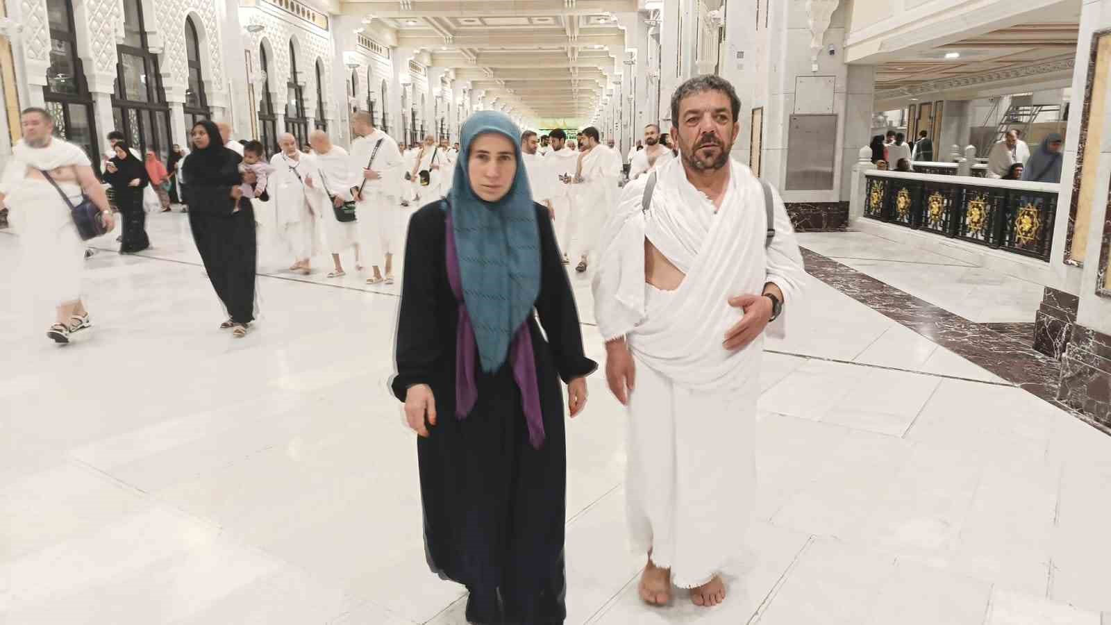 Denizlili umreciler Mekke’de ilk umre ibadeti gerçekleştirildi