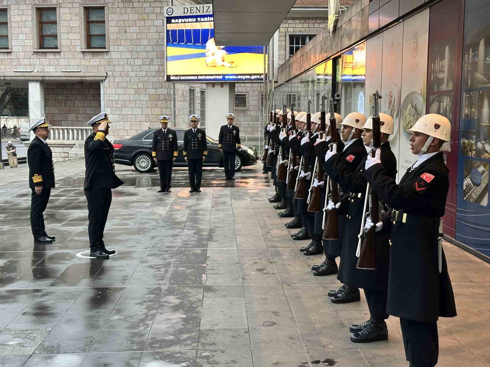 MKT Karadeniz Görev Grubu’nun komutası Türkiye’ye geçti