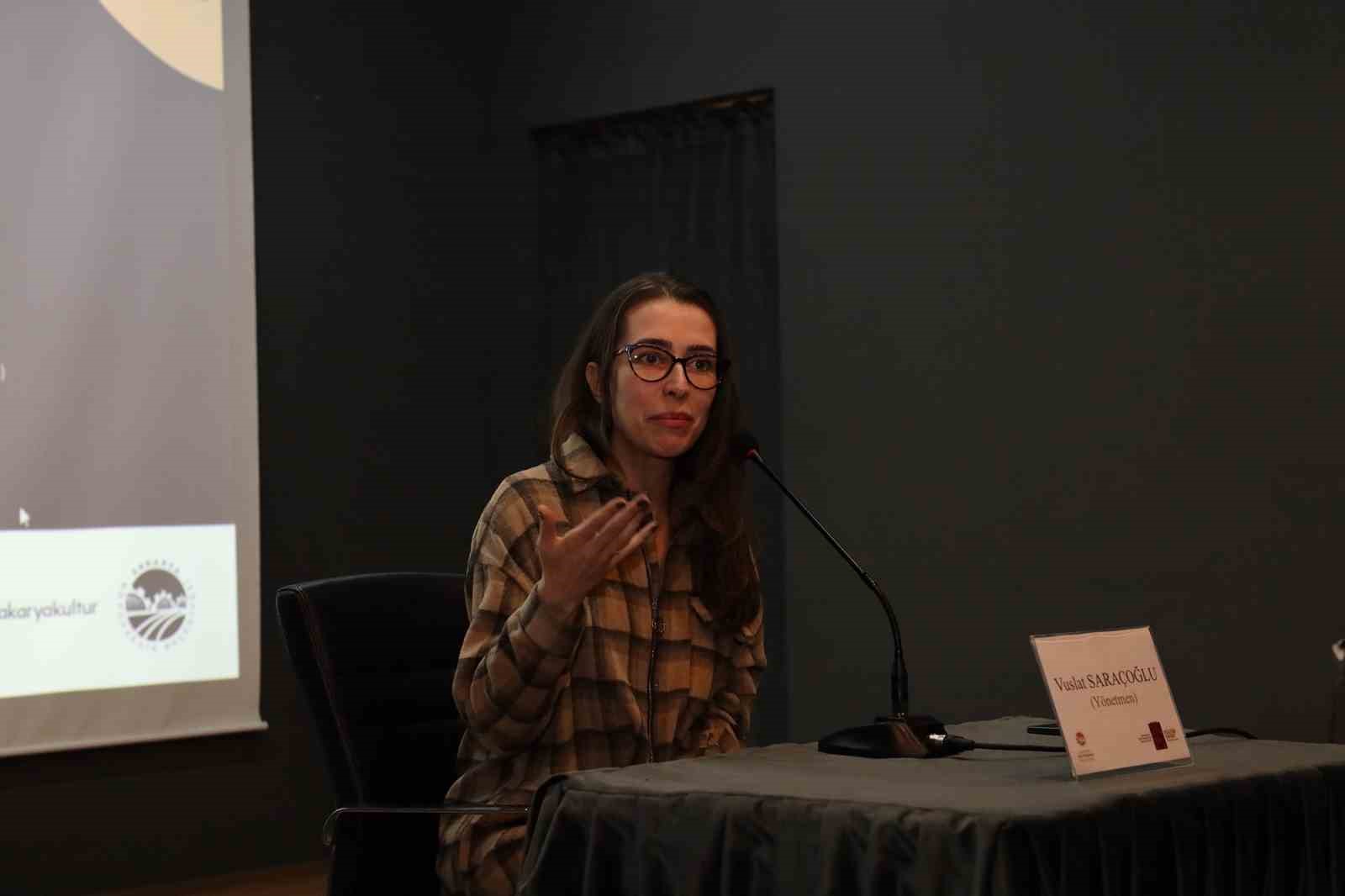 Yönetmen Vuslat Saraçoğlu Sakarya’da sinemaseverlerle buluştu