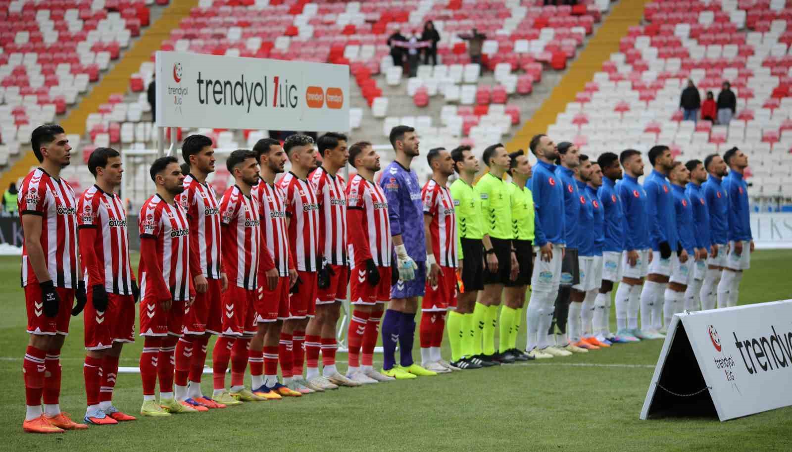 Trendyol 1. Lig: Özbelsan Sivasspor: 0 - Erzurumspor FK: 2