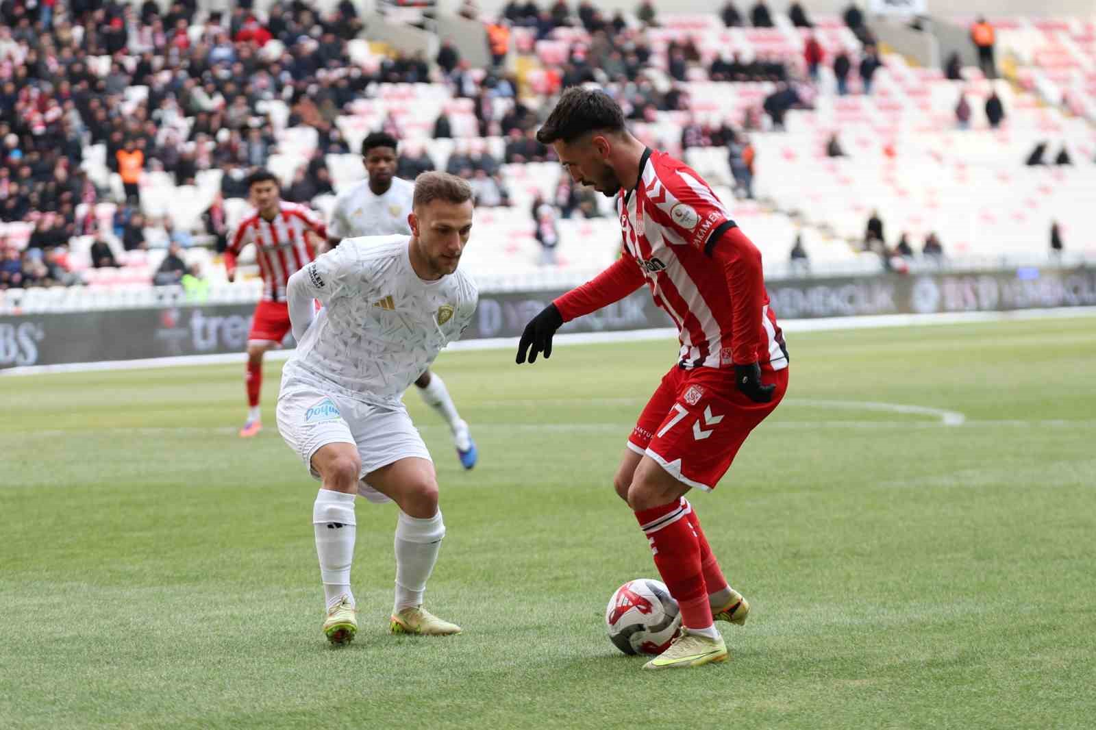 Trendyol 1. Lig: Özbelsan Sivasspor: 0 - Erzurumspor FK: 2
