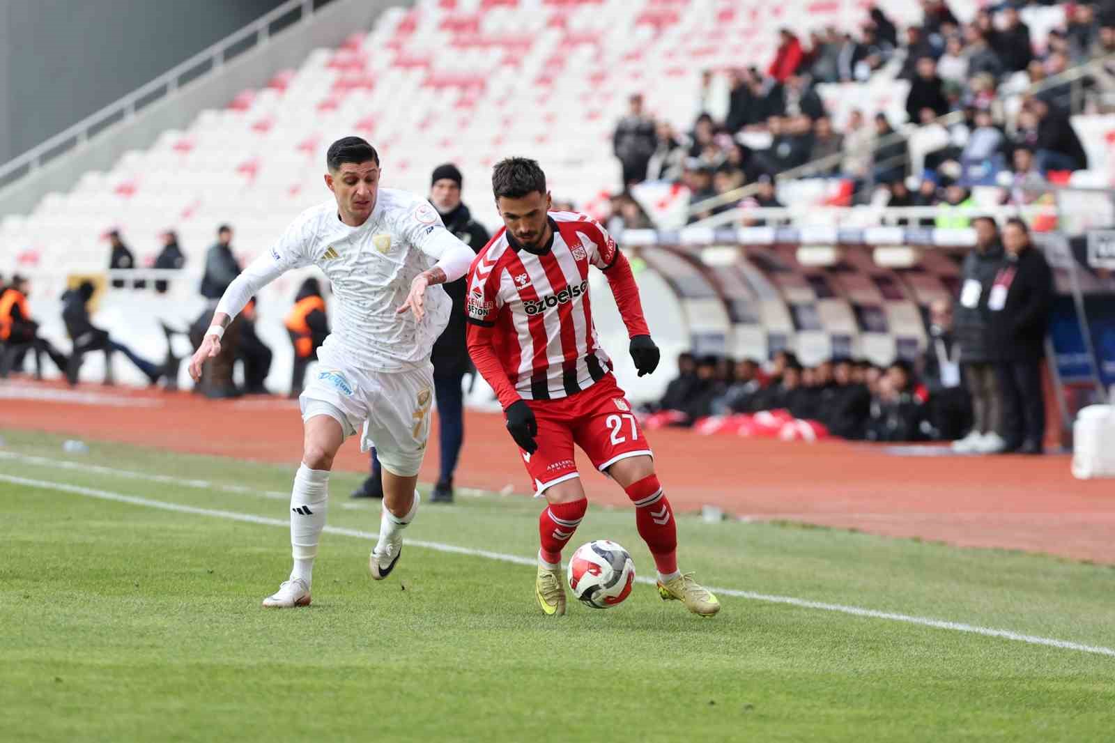 Trendyol 1. Lig: Özbelsan Sivasspor: 0 - Erzurumspor FK: 2
