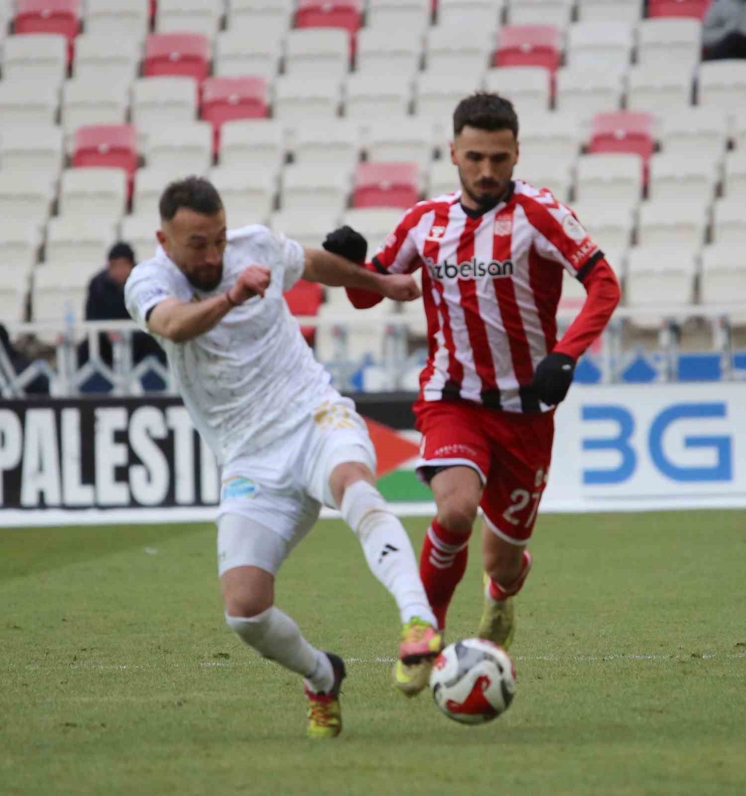 Trendyol 1. Lig: Özbelsan Sivasspor: 0 - Erzurumspor FK: 2