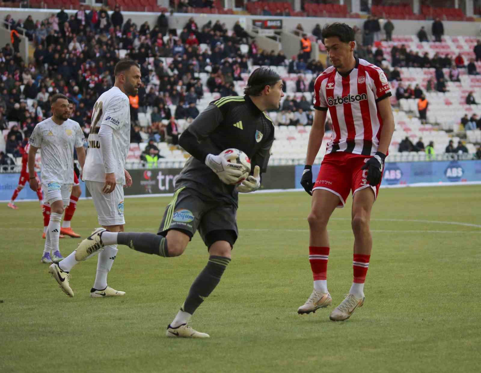 Trendyol 1. Lig: Özbelsan Sivasspor: 0 - Erzurumspor FK: 2