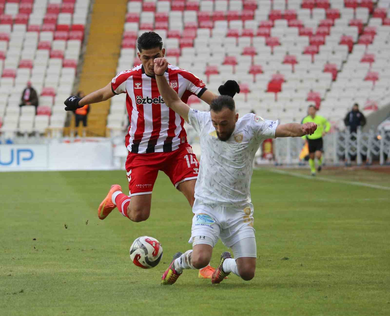 Trendyol 1. Lig: Özbelsan Sivasspor: 0 - Erzurumspor FK: 2