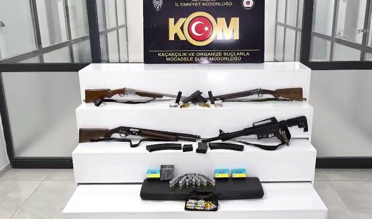 Adıyaman’da silah operasyonu: 7 gözaltı