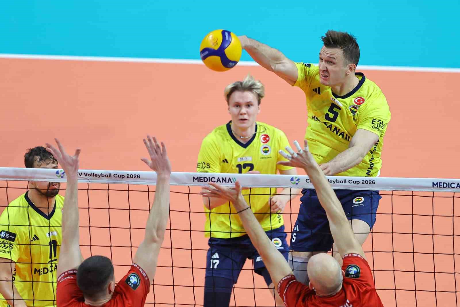 Fenerbahçe, CEV Kupası’nda 8’li Finaller Turu’na yükseldi