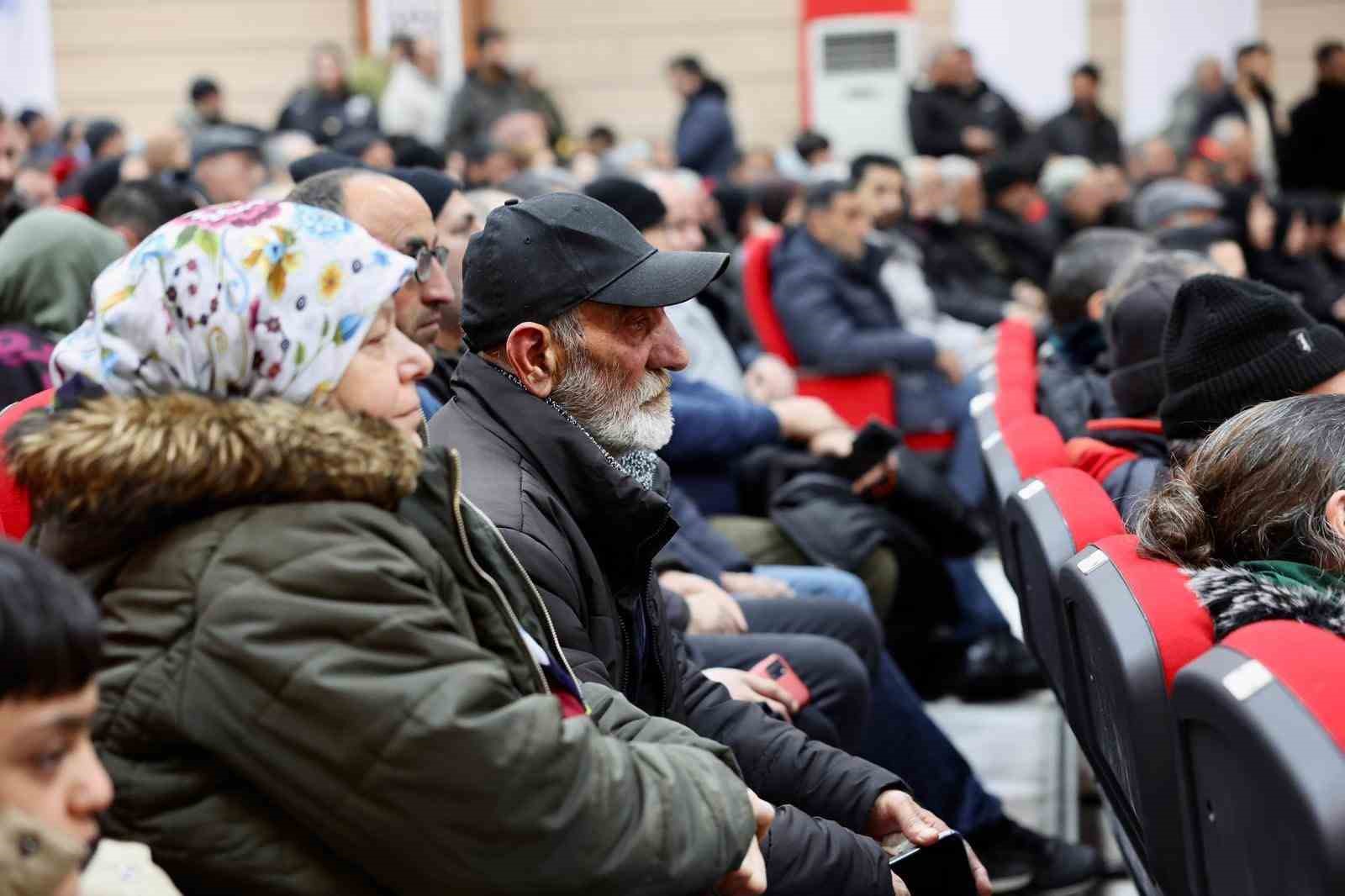 Erzincan’da bin 760 sosyal konutun kura çekilişi yapıldı