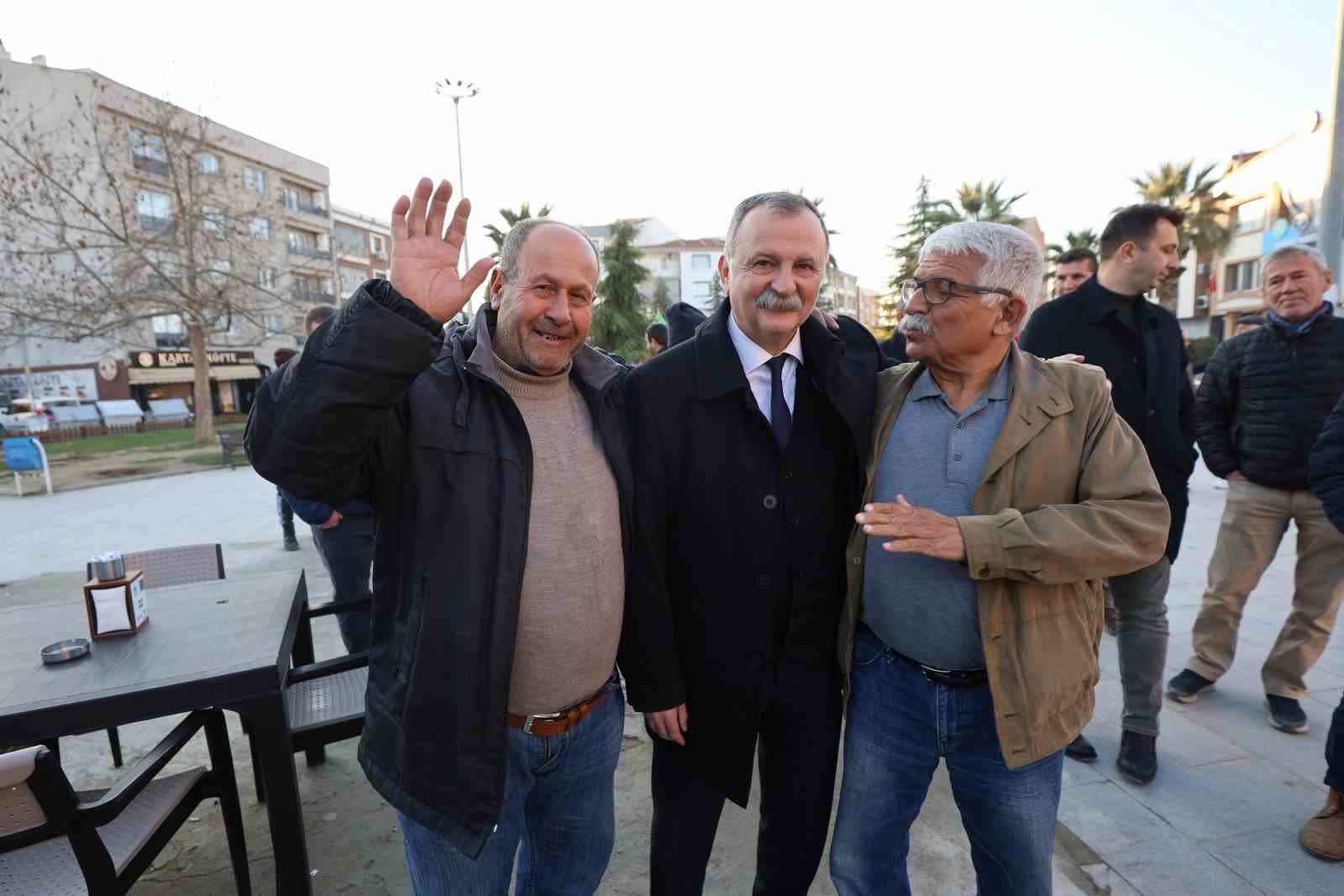 Başkan Balaban Muradiye’de çalışmaları yerinde inceledi