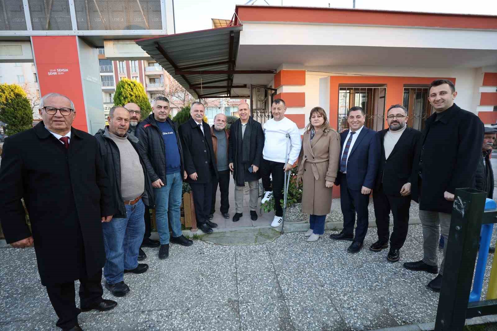 Başkan Balaban Muradiye’de çalışmaları yerinde inceledi