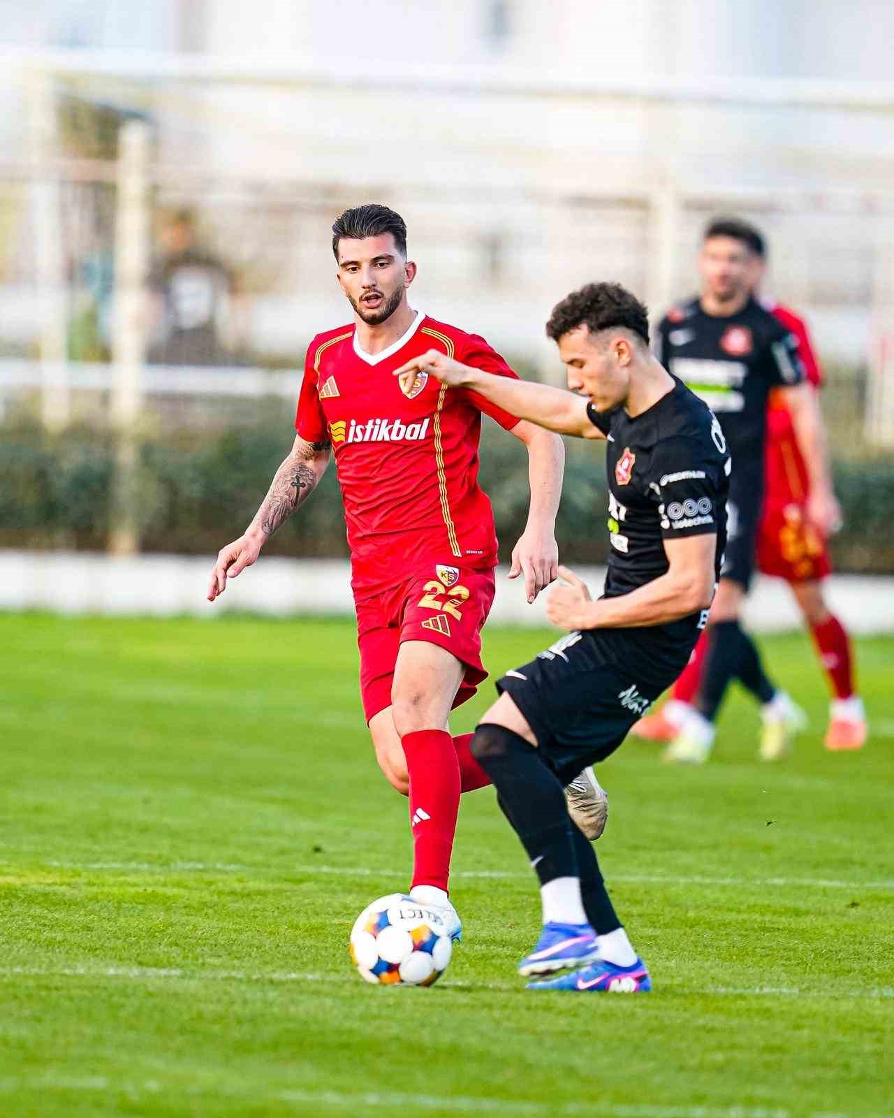 Kayserispor’dan golsüz prova