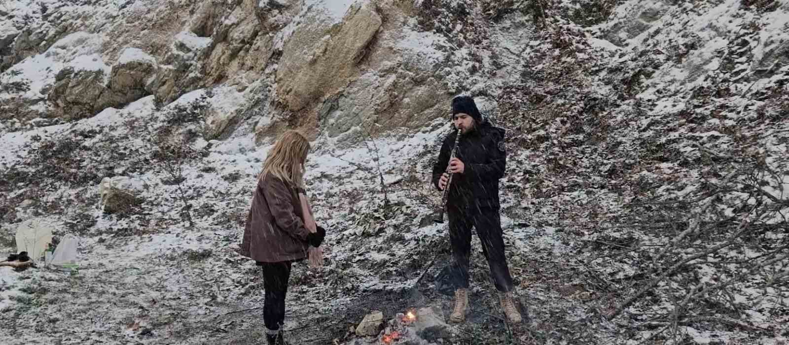 Balıkesir kar hasretini dağlarda dindirdi
