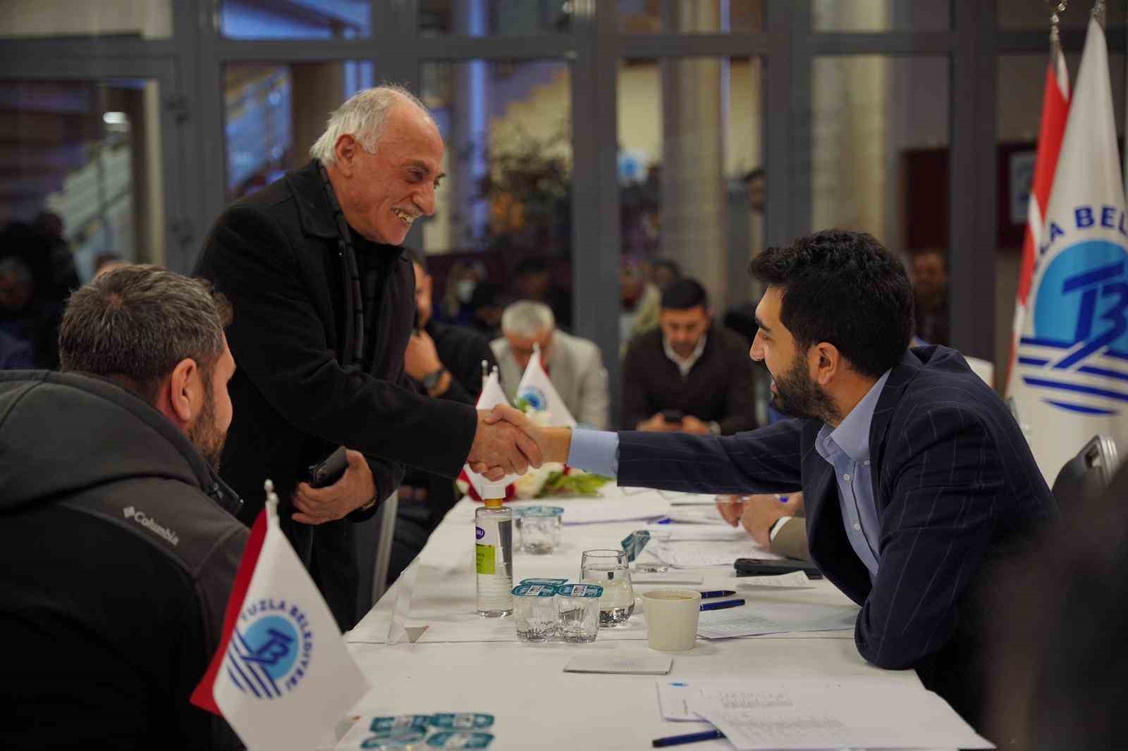 Tuzla Belediyesi’nde birebir görüşme: Başkan Bingöl komşularıyla buluştu