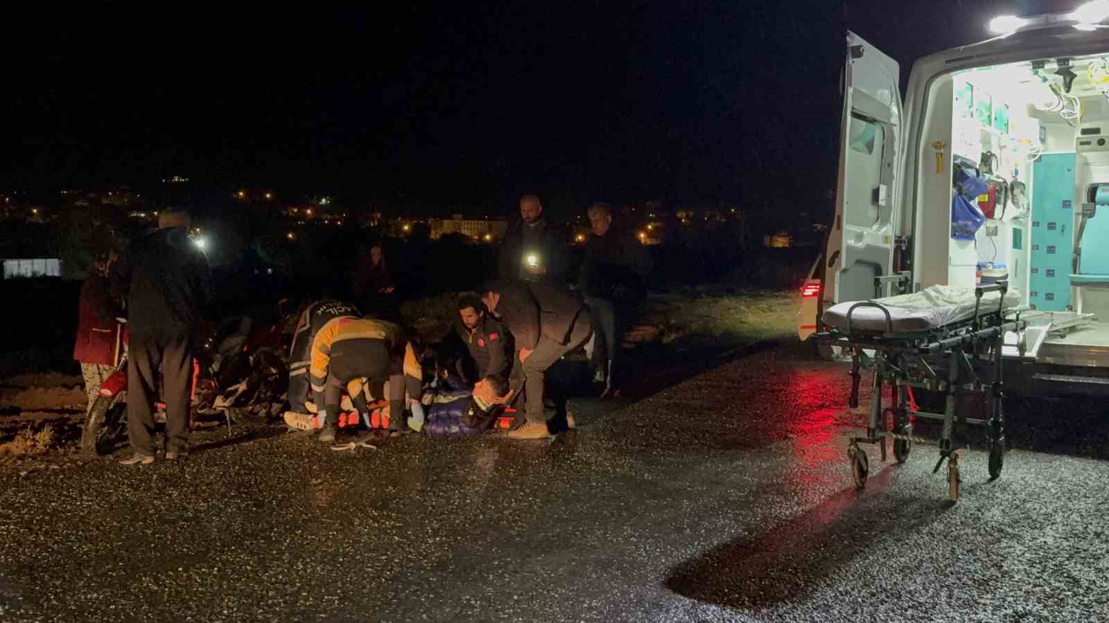 Gazipaşa’da motosiklet kazası: 1 yaralı