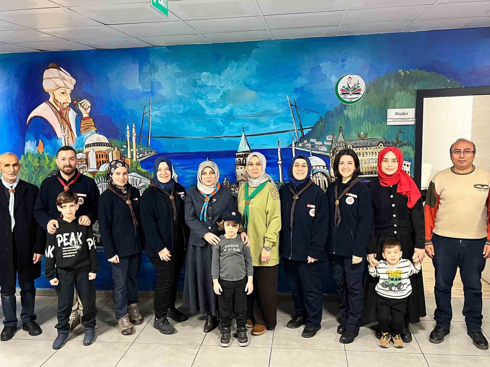 İzciler Milli Eğitim Müdürü ile buluştu