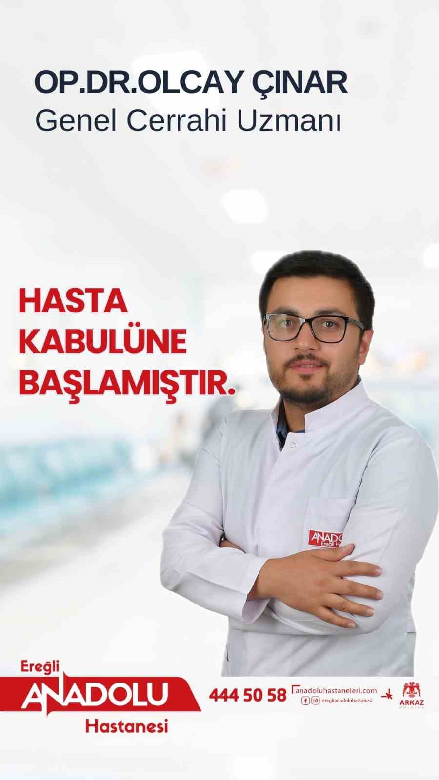 Karadeniz Ereğli’de cerrahi kadrosu güçleniyor