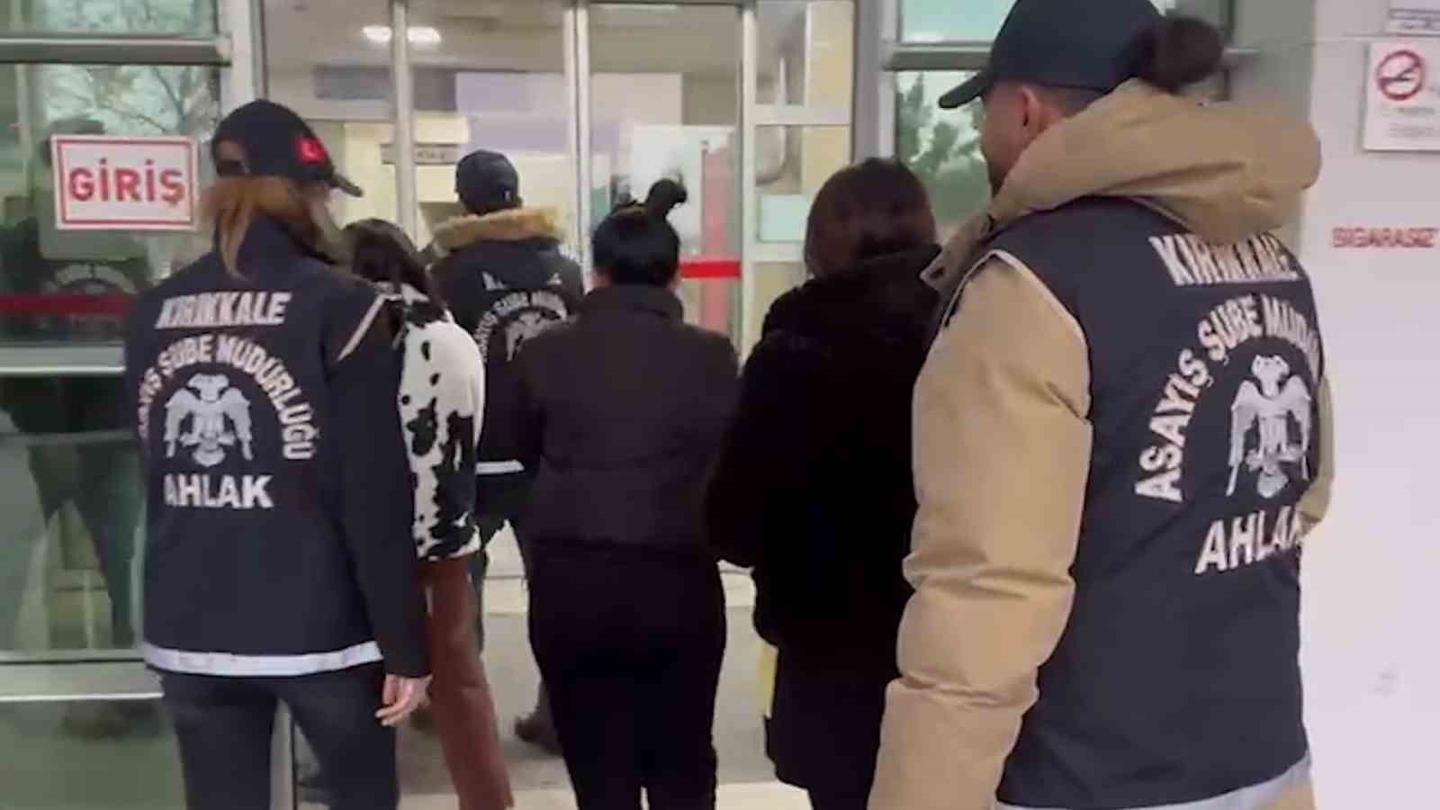 Kırıkkale’de “fuhuş” operasyonu: 2’si yabancı uyruklu, 4 kadın gözaltına alındı