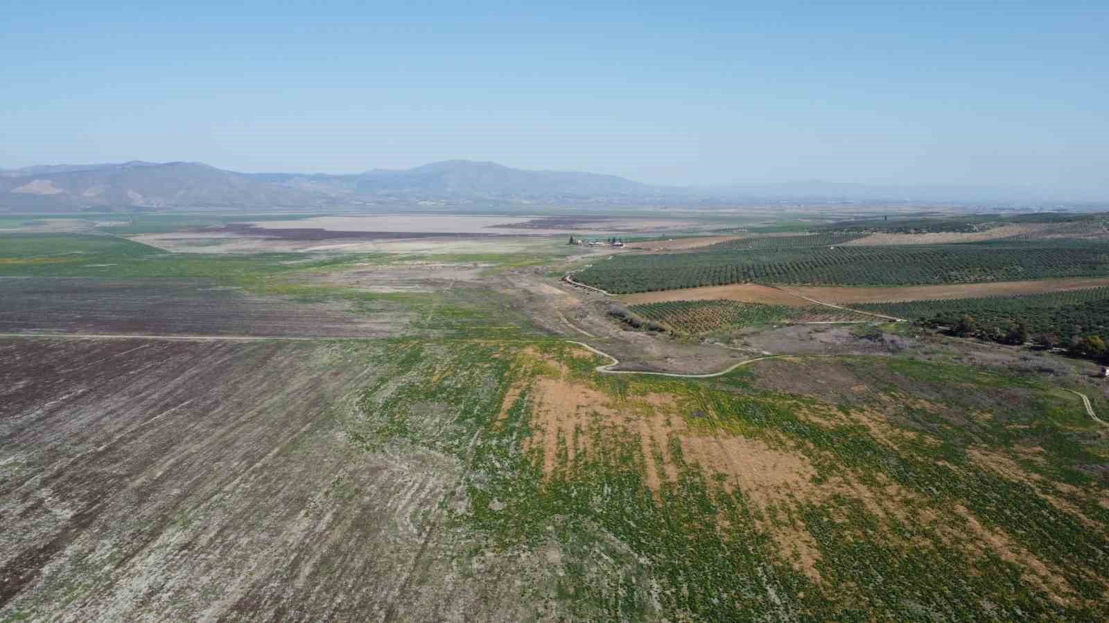 Manisa’da kuruyan Marmara Gölü yeniden canlanıyor