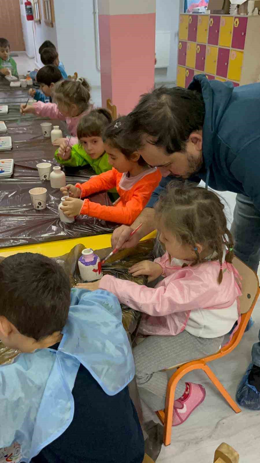 Menteşe’de sanat rüzgarı “Her çocuk için bir sanat”