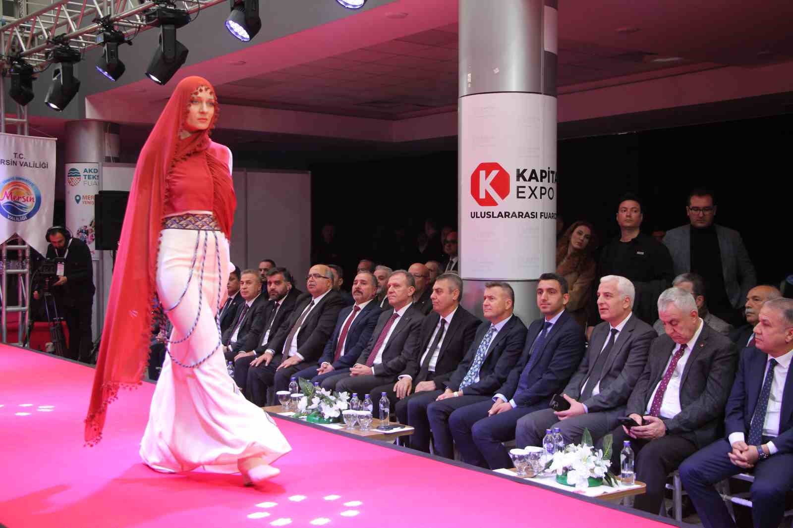 Mersin’de tekstil sektörü Akdeniz Tekstil Fuarı’nda buluştu