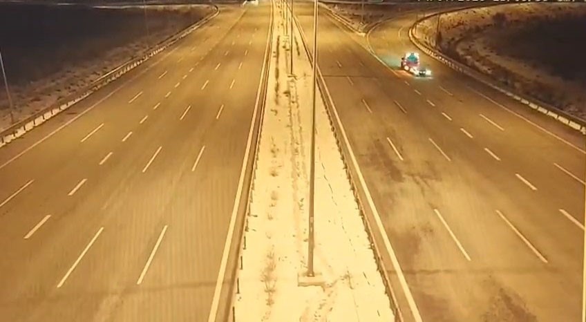 Önce kameralara, sonra jandarmaya yakalandı