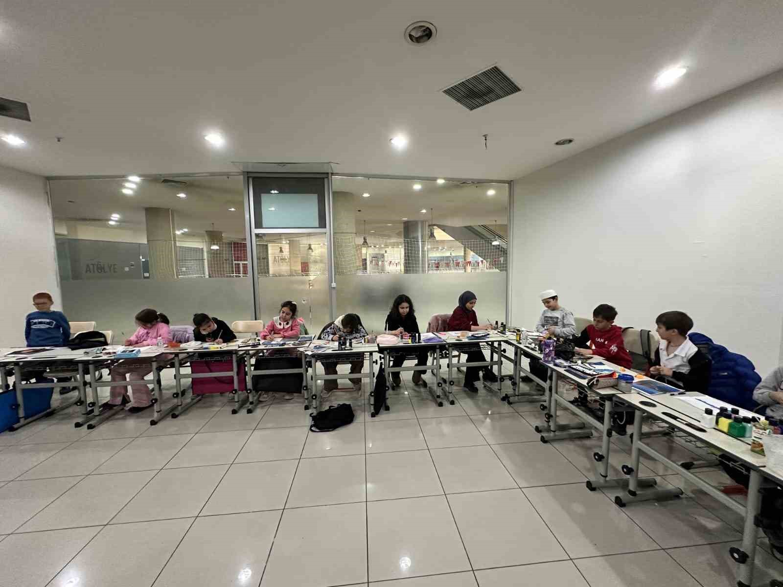 Pursaklar Belediyesi’nden çocuklara yönelik resim kursu